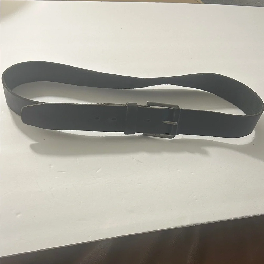 Men’s Black Genuine Leather Belt